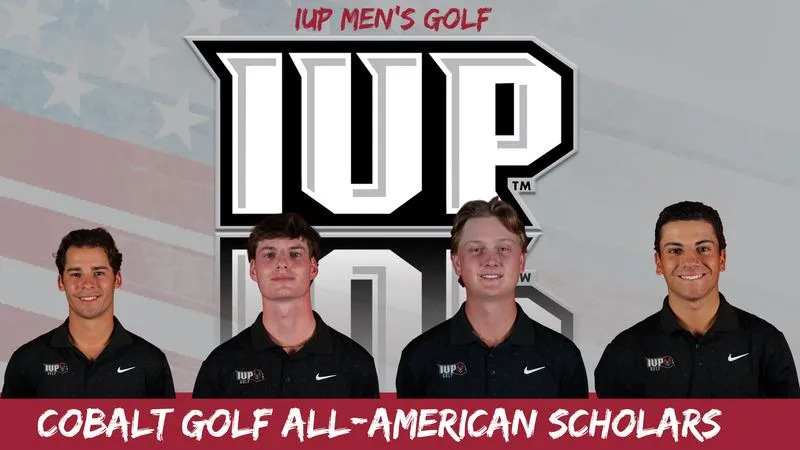 Four IUP Golfers Recognized as Cobalt Golf All-America Scholars