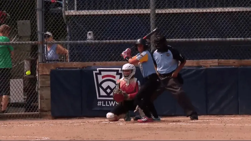 Johnstown's West Suburban falls 2-0 to California at Junior League Softball World Series