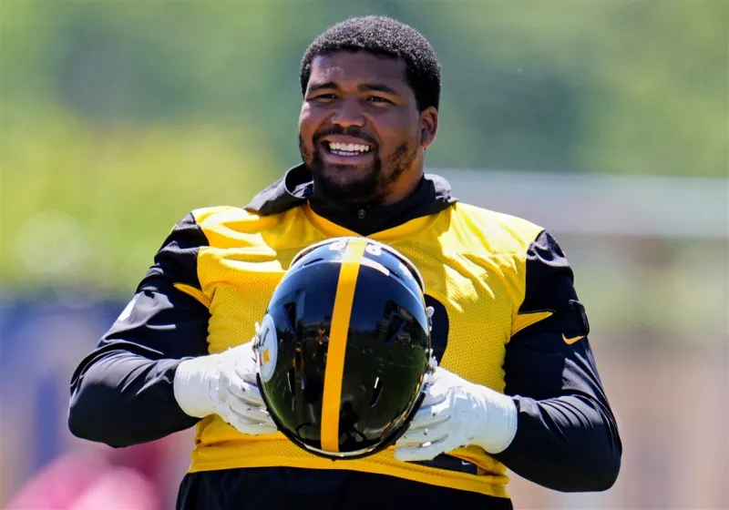 'The future is bright' as Derrick Harmon is off to a powerful start to Steelers training camp