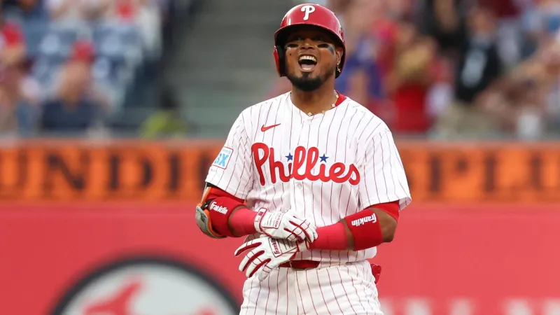 Arraez has 2 hits and 2 RBIs in Phillies debut, Luzardo tosses 8 in...