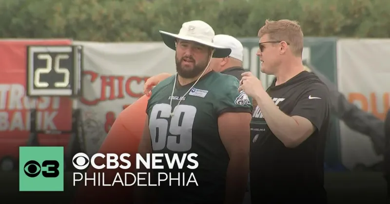 Several key Eagles miss from practice at training camp Wednesday