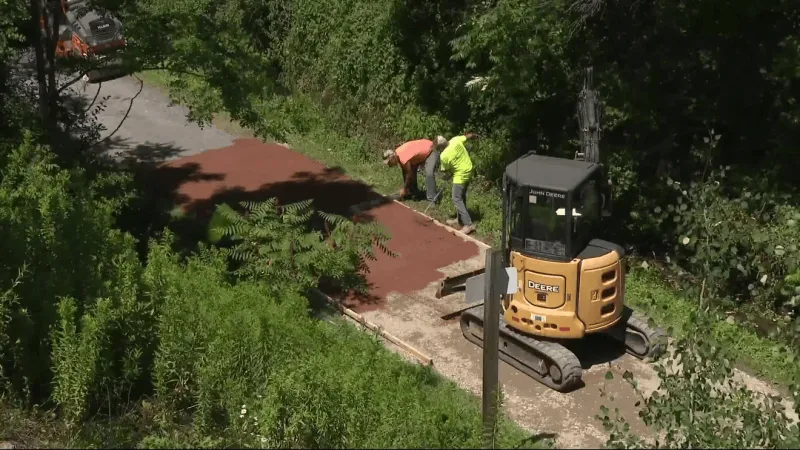 Resurfacing project aims to permanently repair washout along section of Ghost Town Trail