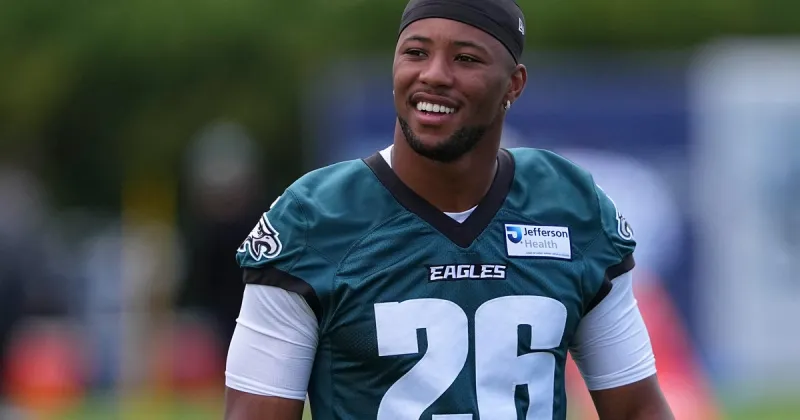 How Barry Sanders inspired Eagles RB Saquon Barkley