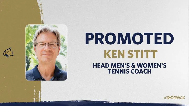 Stitt elevated to Head Men's, Women's Tennis coach