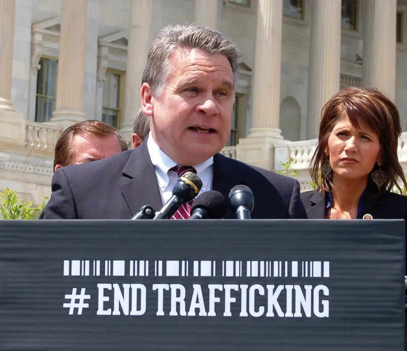 Bipartisan duo announces new anti-trafficking caucus in Congress