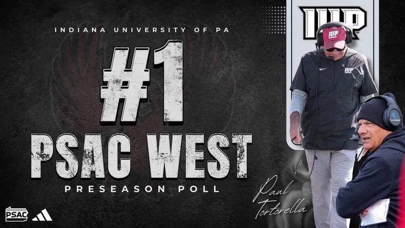 Crimson Hawks Tabbed PSAC West Favorites in 2026 Preseason Poll