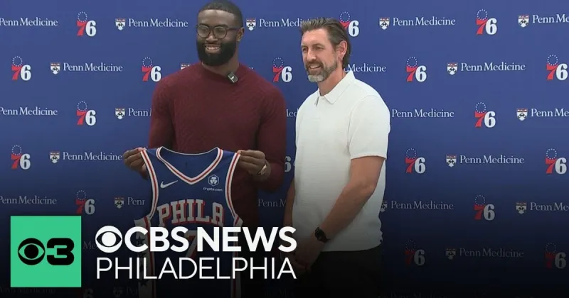 Jaylen Brown "still processing" being traded, but is ready to win with loaded Sixers roster