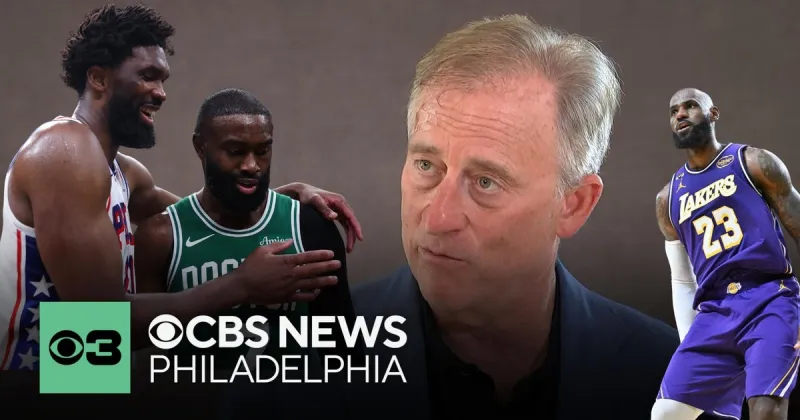 1-on-1: Josh Harris on Sixers landing "LeGOAT" James, Jaylen Brown and more