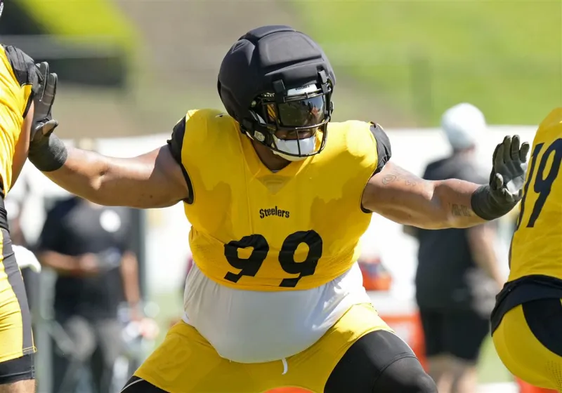 Steelers training camp notes: The first goal-line battle goes to Derrick Harmon, Yahya Black