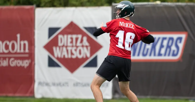 Eagles 2026 training camp practice notes, Day 7: Good day for the top three QBs