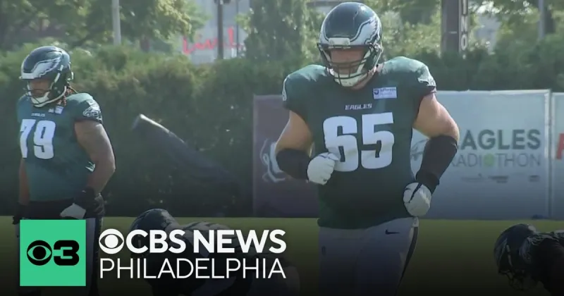 Lane Johnson returns to practice after 4-day hiatus | Eagles training camp recap