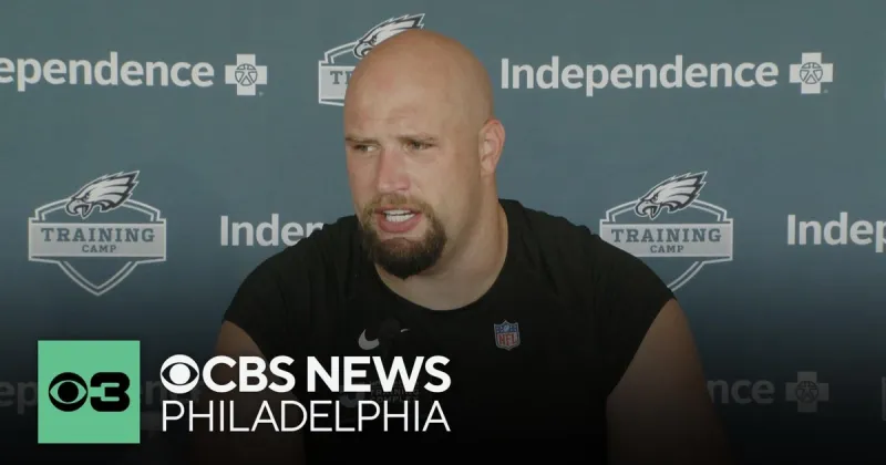 Eagles' Lane Johnson says this will likely be his last season in the NFL