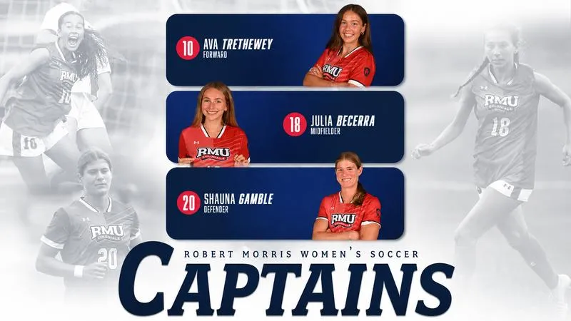 RMU Women's Soccer Names 2026 Captains