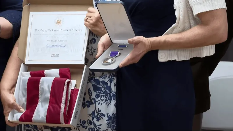 Cambria Co. WWI veteran honored with Purple Heart