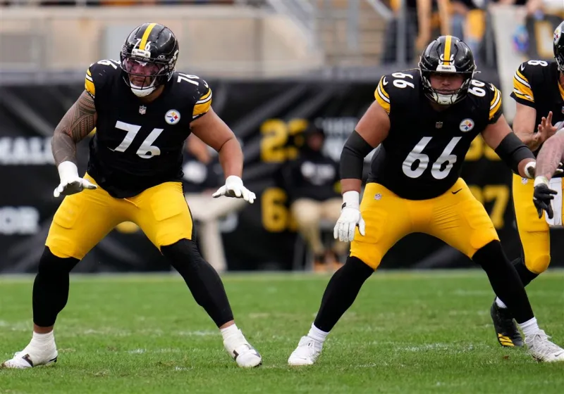High picks, high expectations: The Steelers hope Omar Khan's big investment in the offensive line pays off