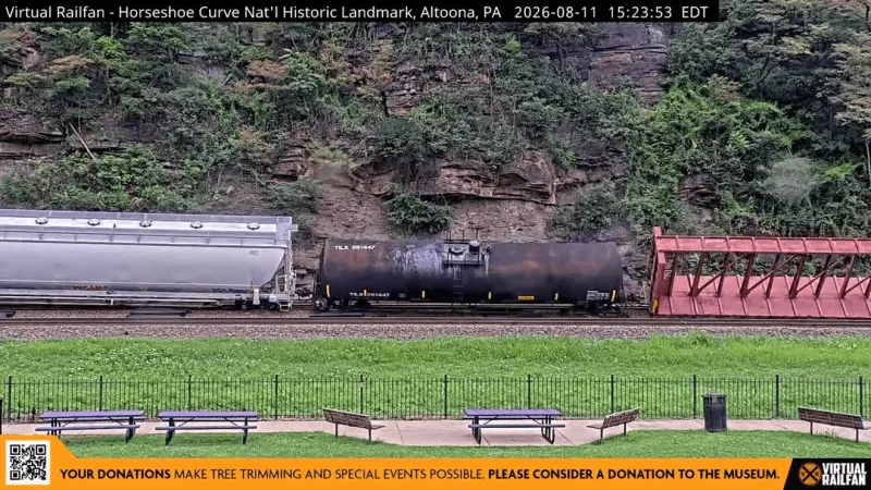 911: Train derailment reported at historic Horseshoe Curve