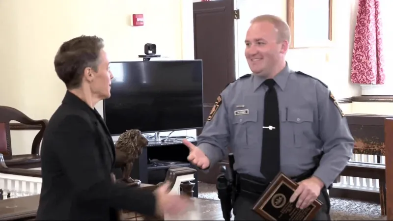 Centre County honors lead investigator in child sex ring case, local detective