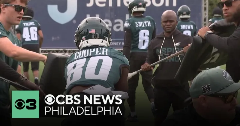 Darius Cooper continues to impress at Eagles training camp in DeVonta Smith's absence
