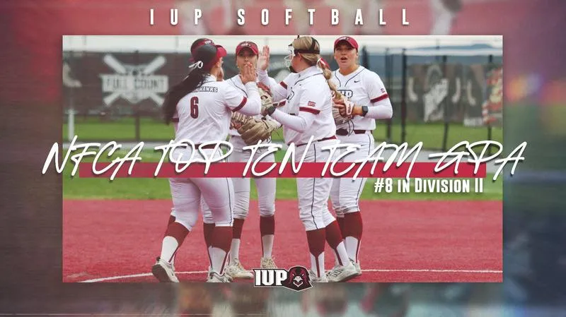IUP Softball Ranks Among Division II Top 10 in Team GPA