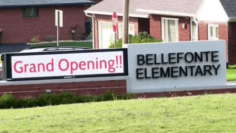 Bellefonte Area School District celebrates completion of new elementary school building