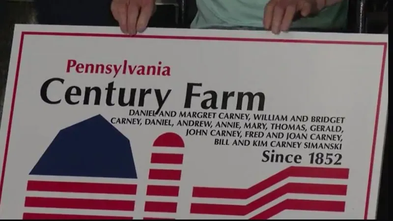 'A great honor:' Cambria County dairy farm among honorees of state's 'Century Farm' status