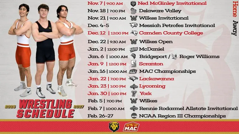 Perez Releases 2026-27 Wrestling Schedule