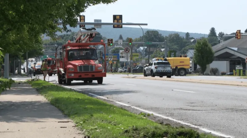 Road closures in place after multi-vehicle crash in Blair Co.