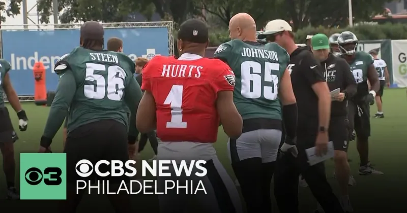 Key Eagles return as team prepares for joint practices with Patriots
