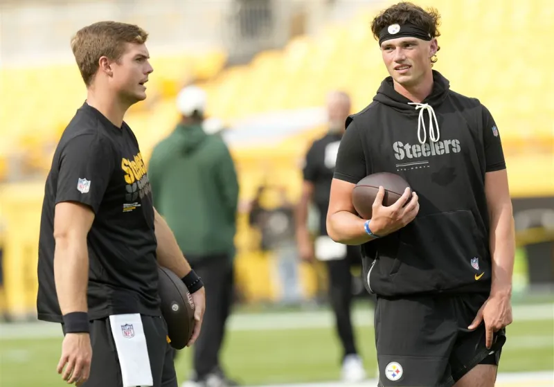 Young Steelers QBs Will Howard and Drew Allar will take center stage in Friday's preseason game