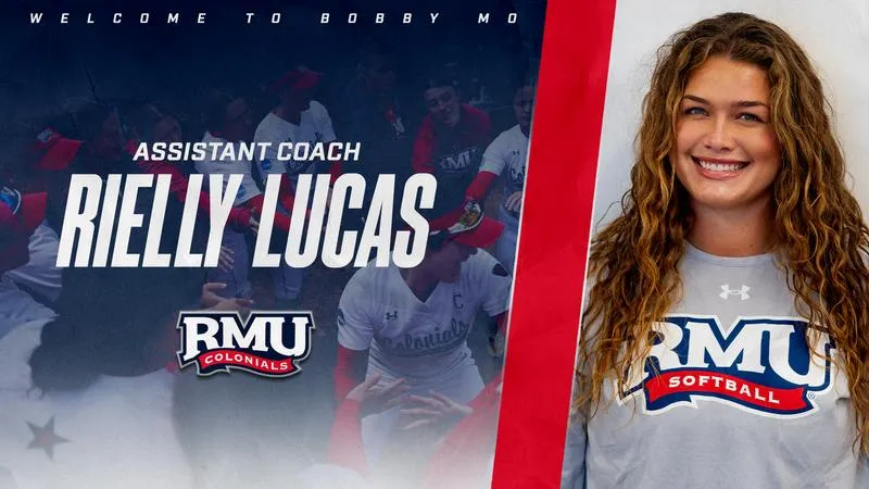 RMU Names Rielly Lucas Softball Assistant Coach