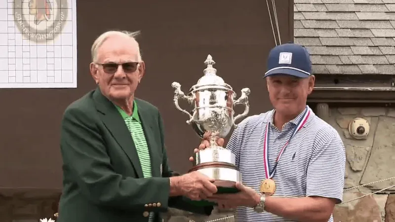 'A real thrill:' Florida native wins weather-shortened Sunnehanna Senior Amateur