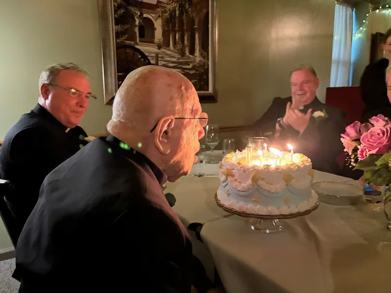 Celebrating a century of life, seven decades of priesthood