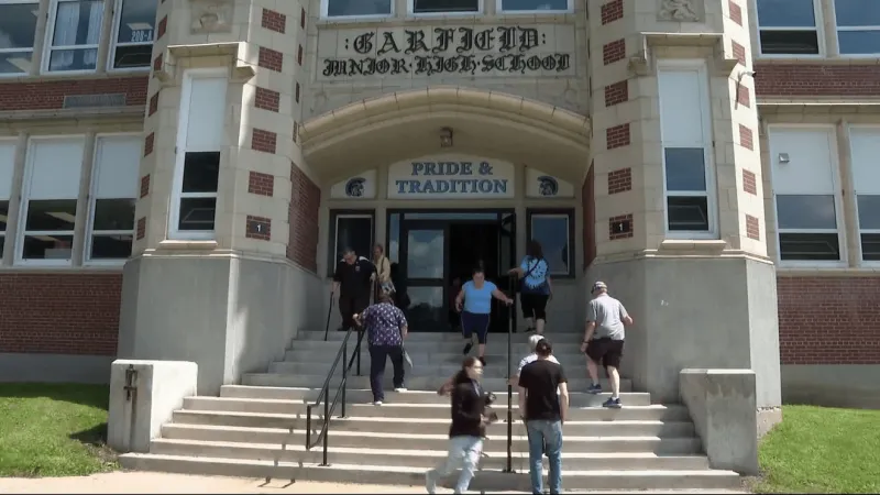 Garfield Middle School opens its doors for the first time in nearly 10 years