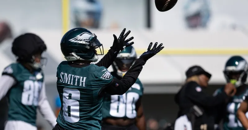 Eagles 2026 training camp practice notes, Day 15: DeVonta Smith and Makai Lemon return