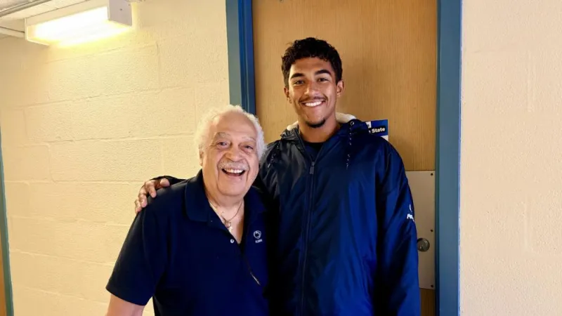 Q&A: Catch up with the 'Penn State Pop Pop' and grandson from viral video