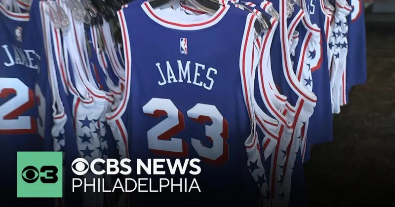 Sixers team store is stocked with LeBron James, Jaylen Brown jerseys for new merch sale