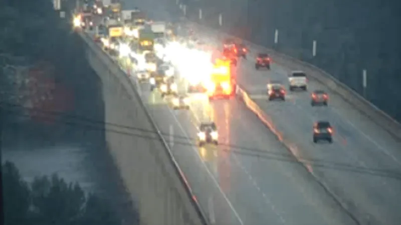 Traffic backed up for miles after crash closes down Route 30 near Lancaster County bridge