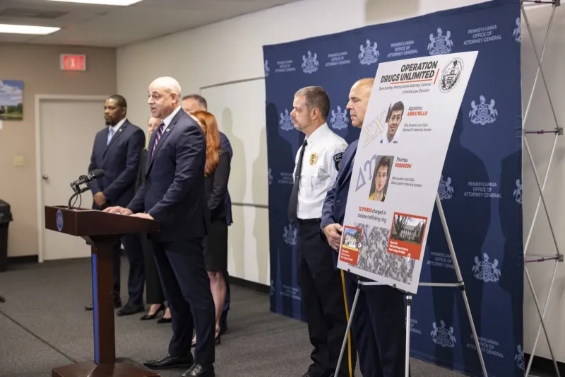 Penn State frat pledges were made to cut and bag cocaine for college drug ring, authorities say