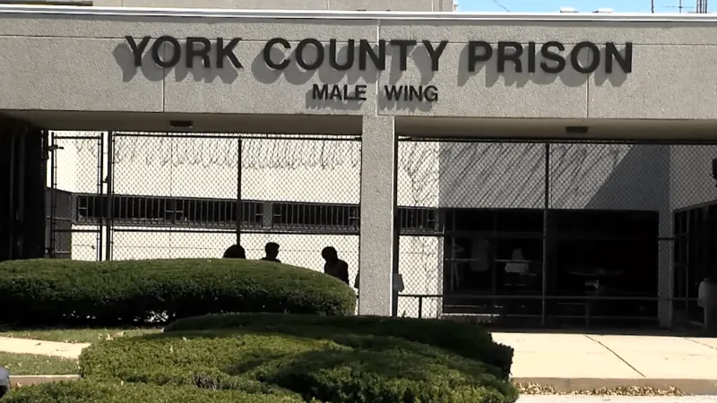 York County inmate accused of spraying urine on nurse, corrections officer