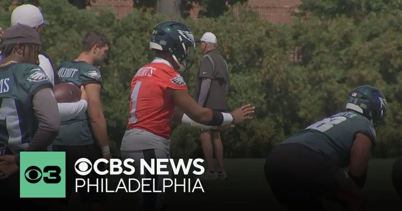 Jalen Hurts "in a good spot" learning yet another new offense with Eagles