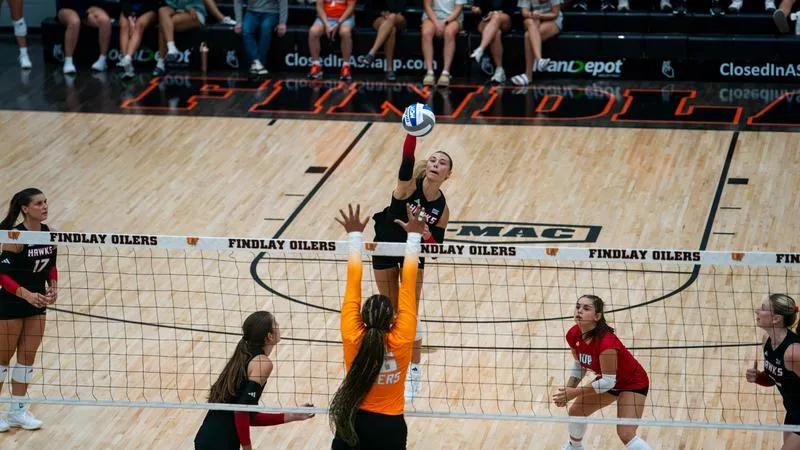 IUP Volleyball Drops Season Opener in Four Sets at Findlay