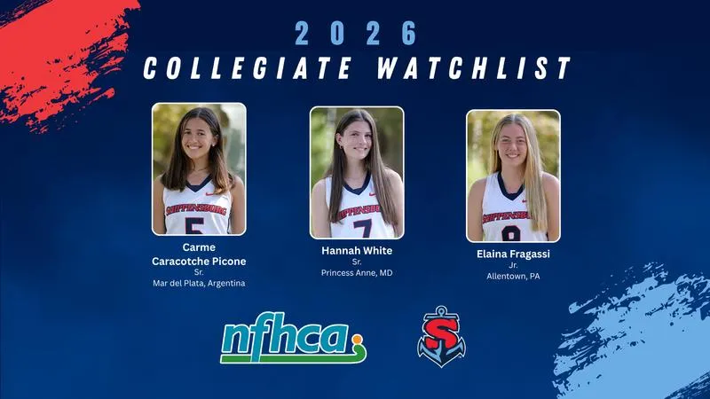 Field Hockey has three players selected to 2026 NFHCA Division II Watchlist