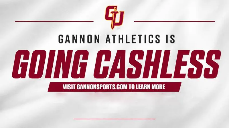 Gannon Athletics Announces Move to Cashless Operations