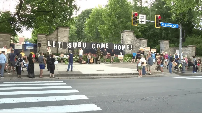 Vedam family, advocates hold Penn State vigil urging his return amid immigration appeal