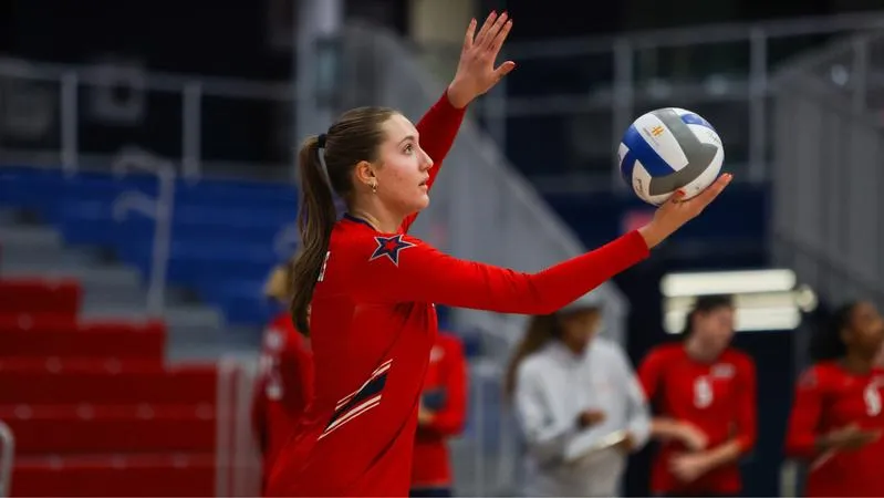 RMU Volleyball Drops Two Matches on Day One of Black and Gold Classic