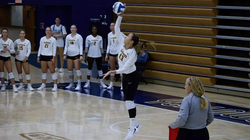 No. 23 Volleyball's Comeback Victory over Cedarville Highlights Season-Opening Day