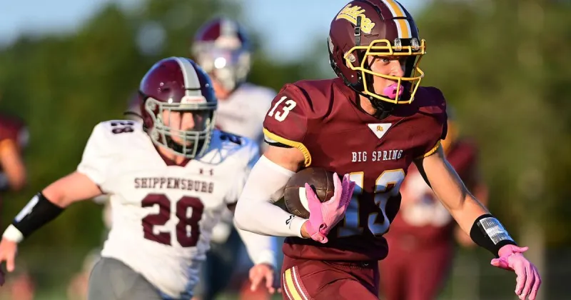 Big Spring football retains Little Brown Jug with white-knuckle win over Shippensburg