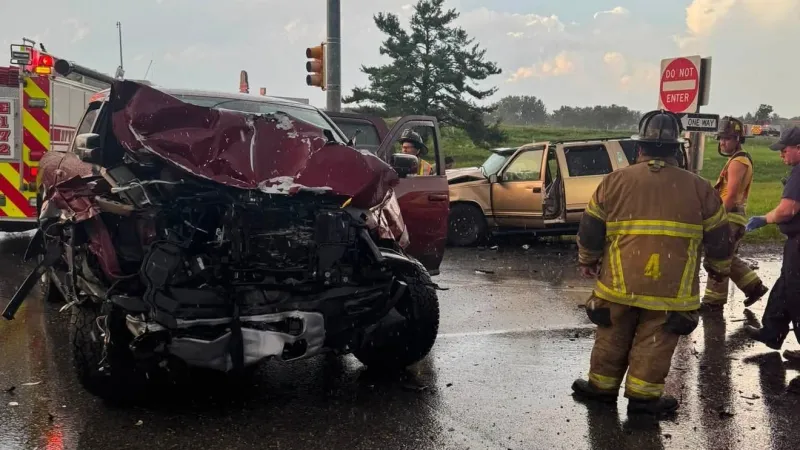 Crews respond to multi-vehicle crash in Franklin County