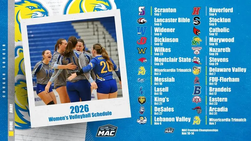 MU Volleyball Announces 2026 Schedule