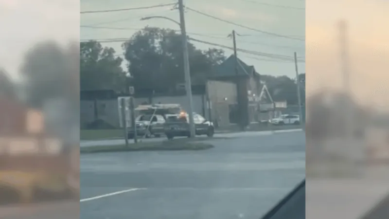 VIDEO | Police chase vehicle through Harrisburg neighborhoods
